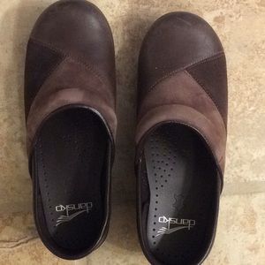 Dansko Suede & Leather Sz 36 shoes